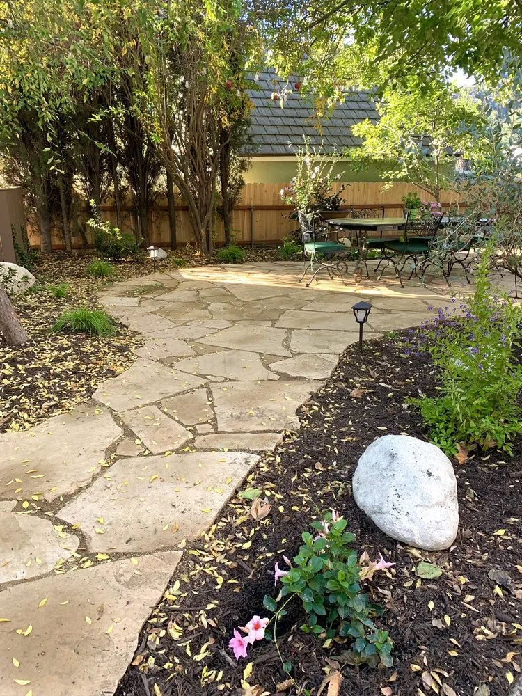Custom garden landscaping in Sunland, CA by Alexander's Landscaping