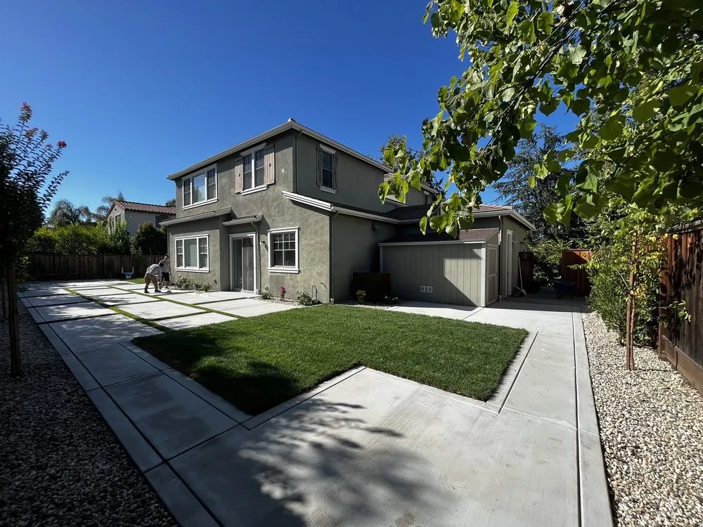 Custom landscape design with custom design across Sunnyvale, CA - Alexander's Pavers