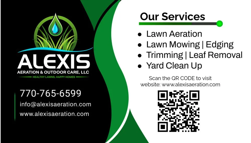 Professional landscape design with custom design in Dallas, GA by Alexis Aeration & Outdoor Care