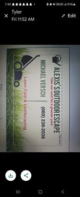 Alexi's Outdoor Escape Logo