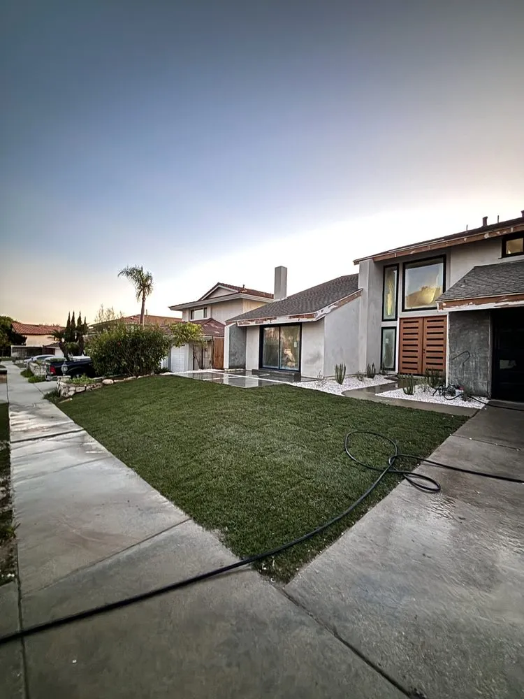 Custom yard maintenance in Highland, CA by Alex’s Concrete & Landscaping