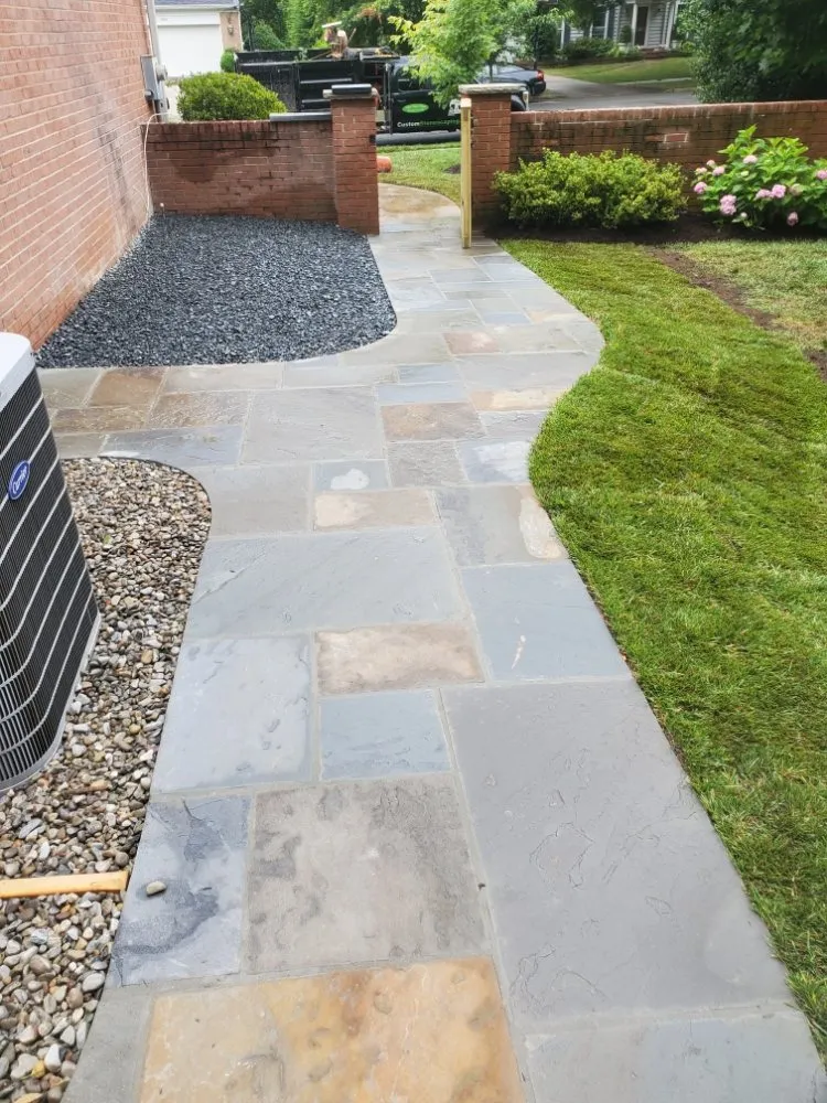 Custom lawn mowing service for outdoor upgrades in Dale City, VA by Alex’s Landscaping