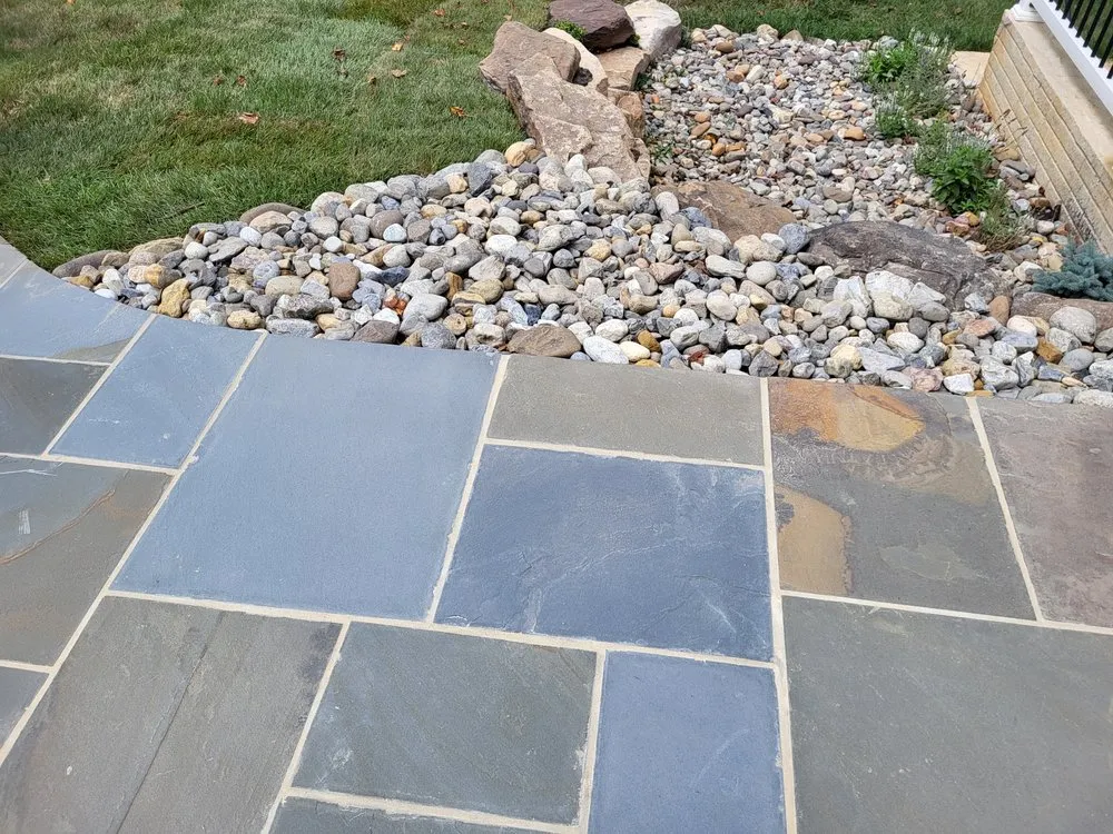 Custom garden landscaping for residential properties in Dale City, VA by Alex’s Landscaping