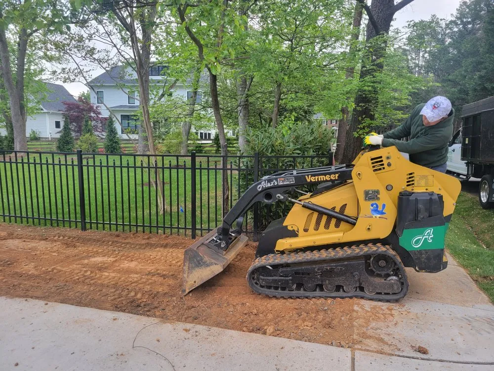 Local lawn mowing service in Falls Church, VA by Alex's landscaping