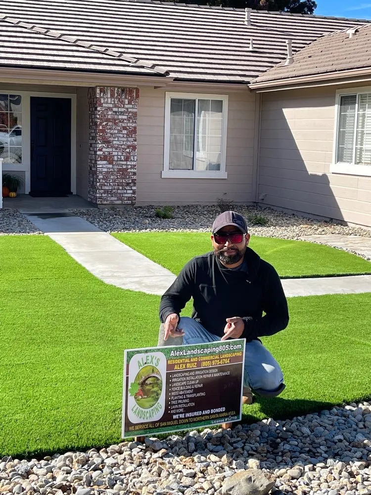 Professional landscaping services experts serving Paso Robles, CA - Alex's Landscaping