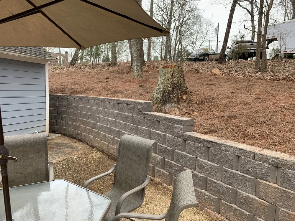 Local landscape installation in Charlotte, NC by Alex's Lawnscape