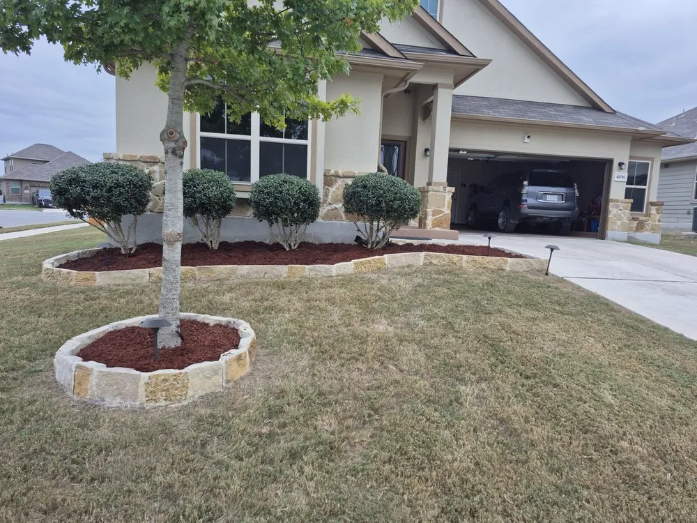 Top-rated yard maintenance for homes in Selma, TX by Alfa and Omega Lawnscaping