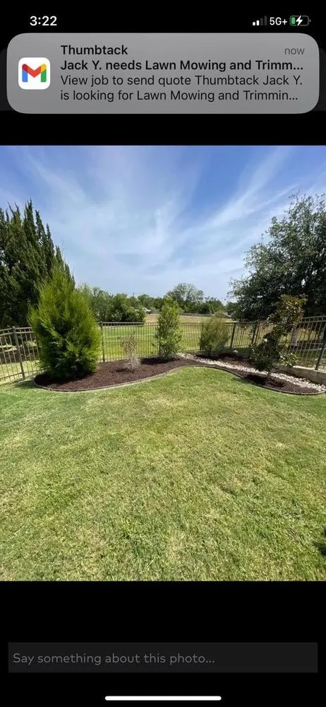 Custom lawn mowing service in Lewisville, TX - Alfaro Landscaping And Fence Installation
