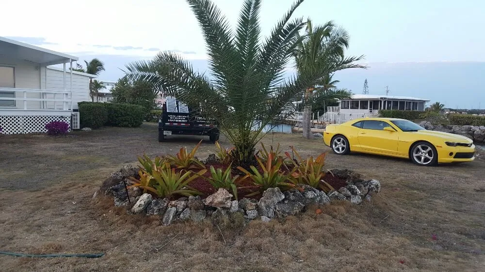Affordable landscape installation for year-round maintenance in Key Largo, FL by Alfonso Landscaping Enterprises