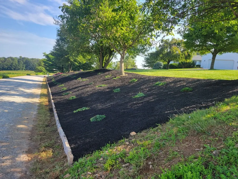 Custom outdoor landscaping with custom design across West York, PA - Alfonso's Landscaping