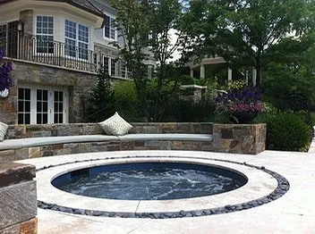 Custom landscape installation for homes in Mt Kisco, NY by Alfredo LDC
