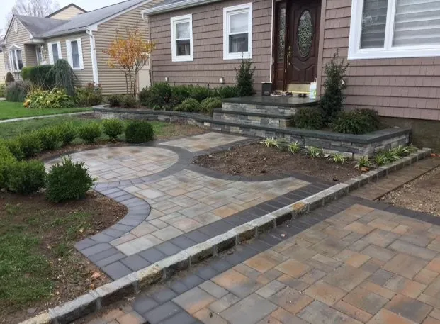 Local garden landscaping for homes in Elmont, NY by Alfredo’s Construction