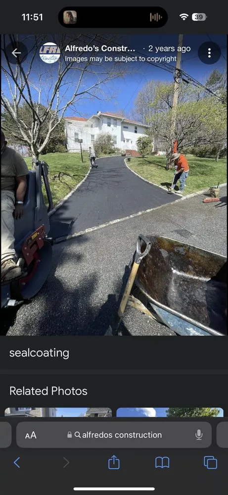 Local landscape installation in Elmont, NY by Alfredo’s Construction