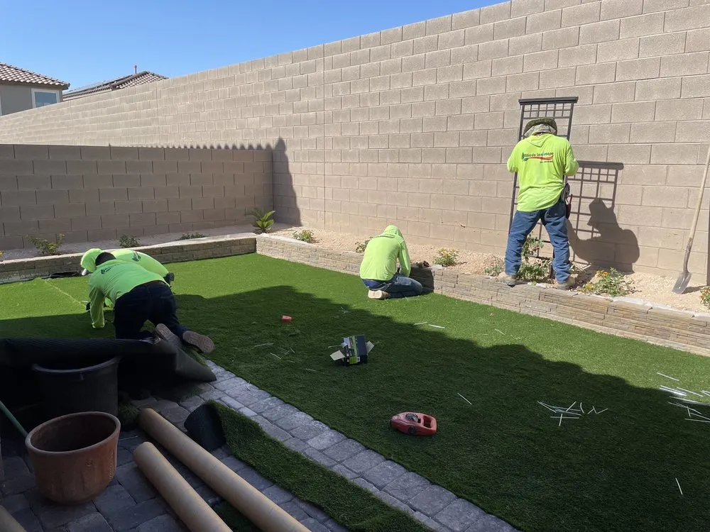 Custom residential landscaping in Cornelia, GA by Alfredo's Landscaping