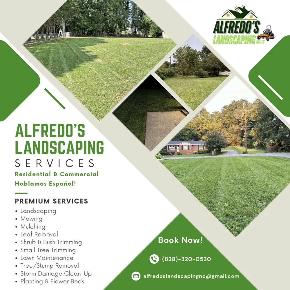 Custom landscape installation in Hickory, NC - Alfredo's Landscaping NC