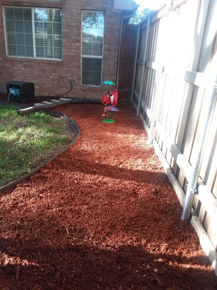 Professional landscape design in Allen, TX by Alfredo's Lawn Care Service