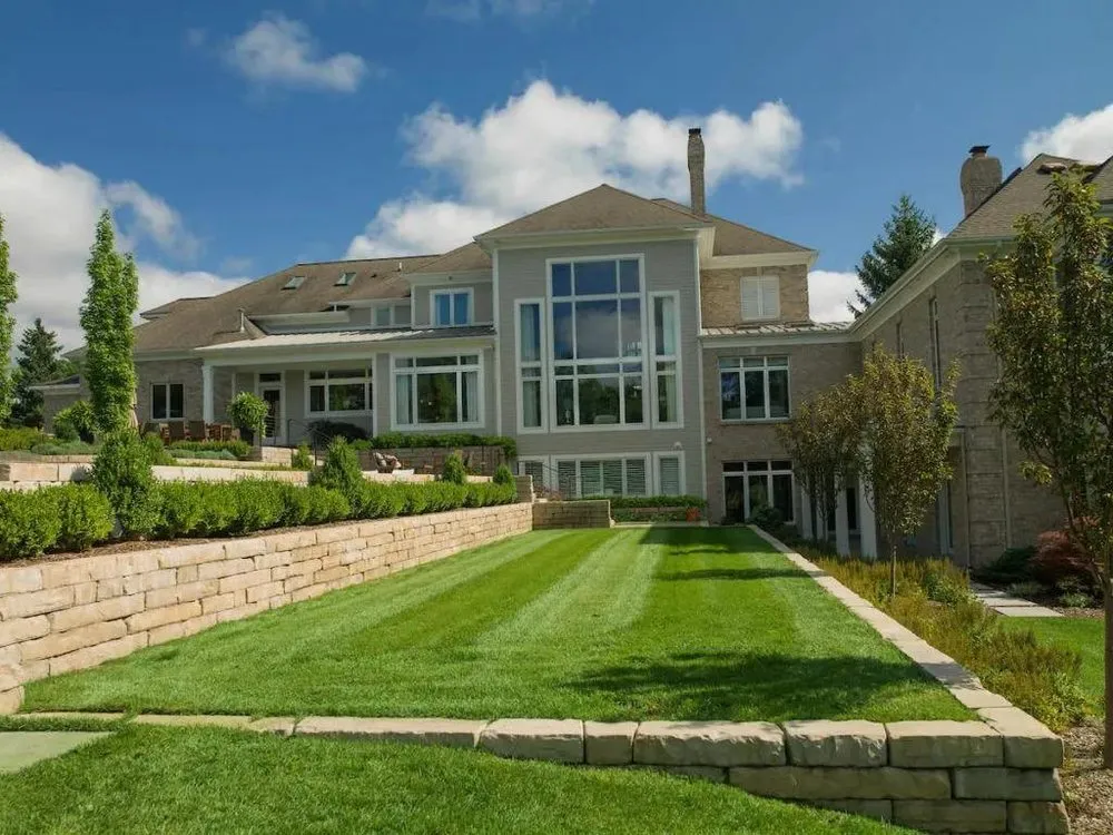 Expert yard cleanup service for homes in Grand Rapids, MI by Alfresco Landscapes