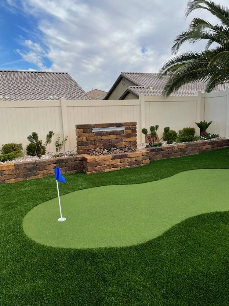 Affordable lawn mowing service in North Las Vegas, NV by Aliante Landscape