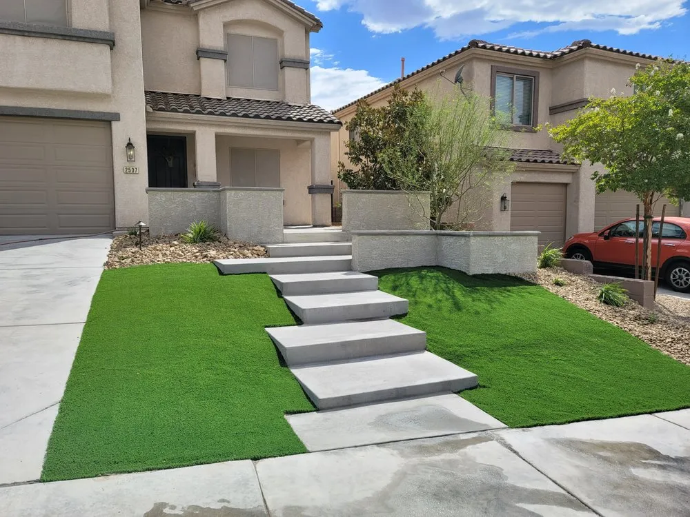 Professional residential landscaping in North Las Vegas, NV by Aliante Landscape