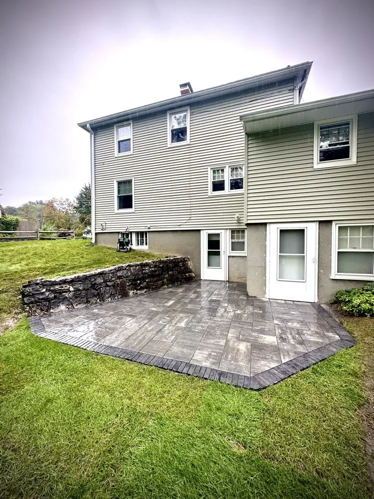 Custom lawn mowing service for homes in Pittsfield, MA by Aligned Design Landscaping