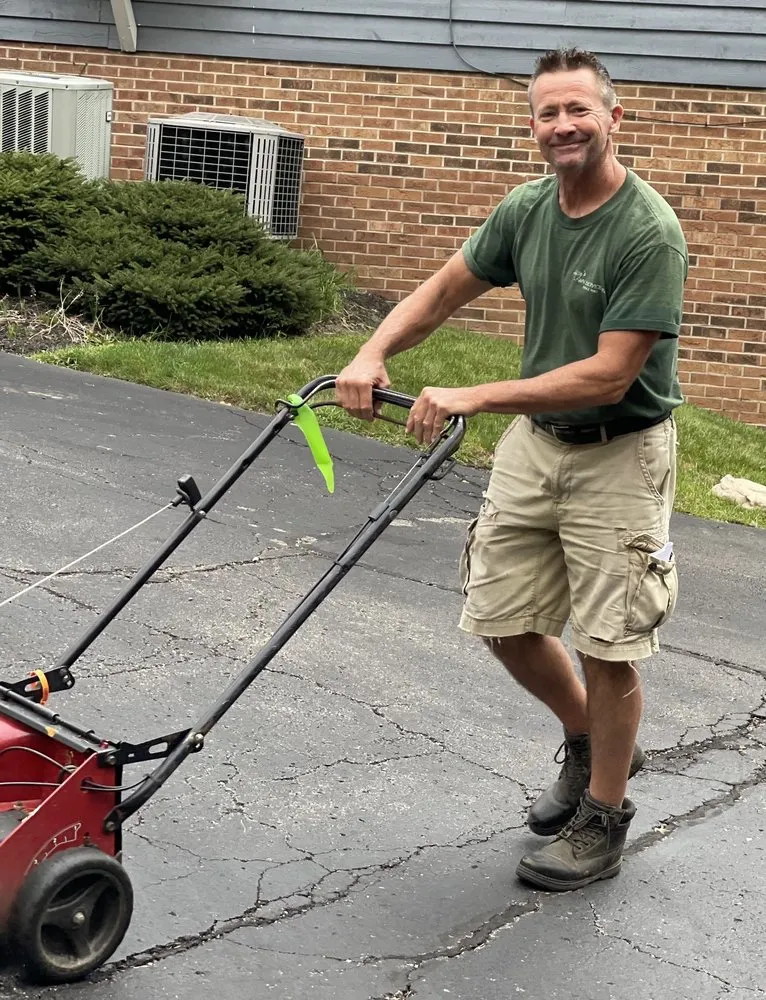 Professional garden landscaping in Dayton, OH by Alig’s Lawn Service