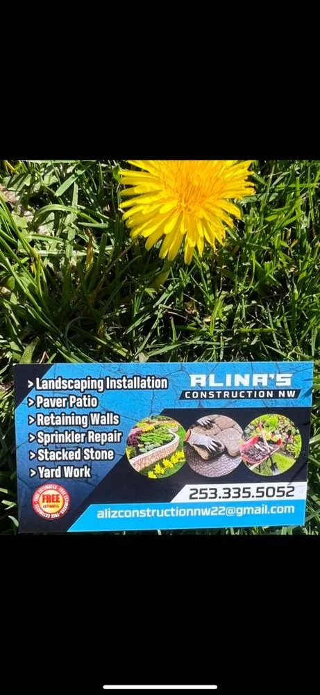 Trusted outdoor landscaping in Auburn, WA by Alina's Construction