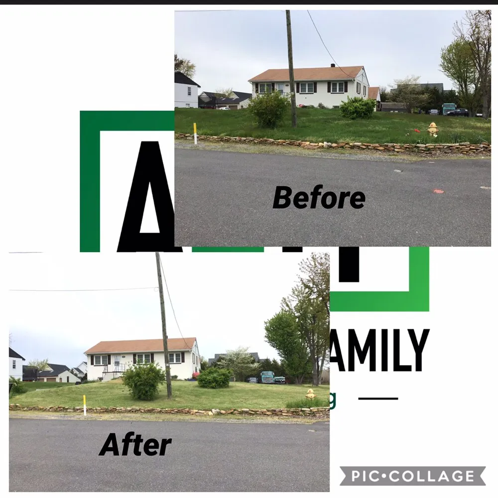 Local yard maintenance for residential properties in Dumfries, VA by All 4 The Family