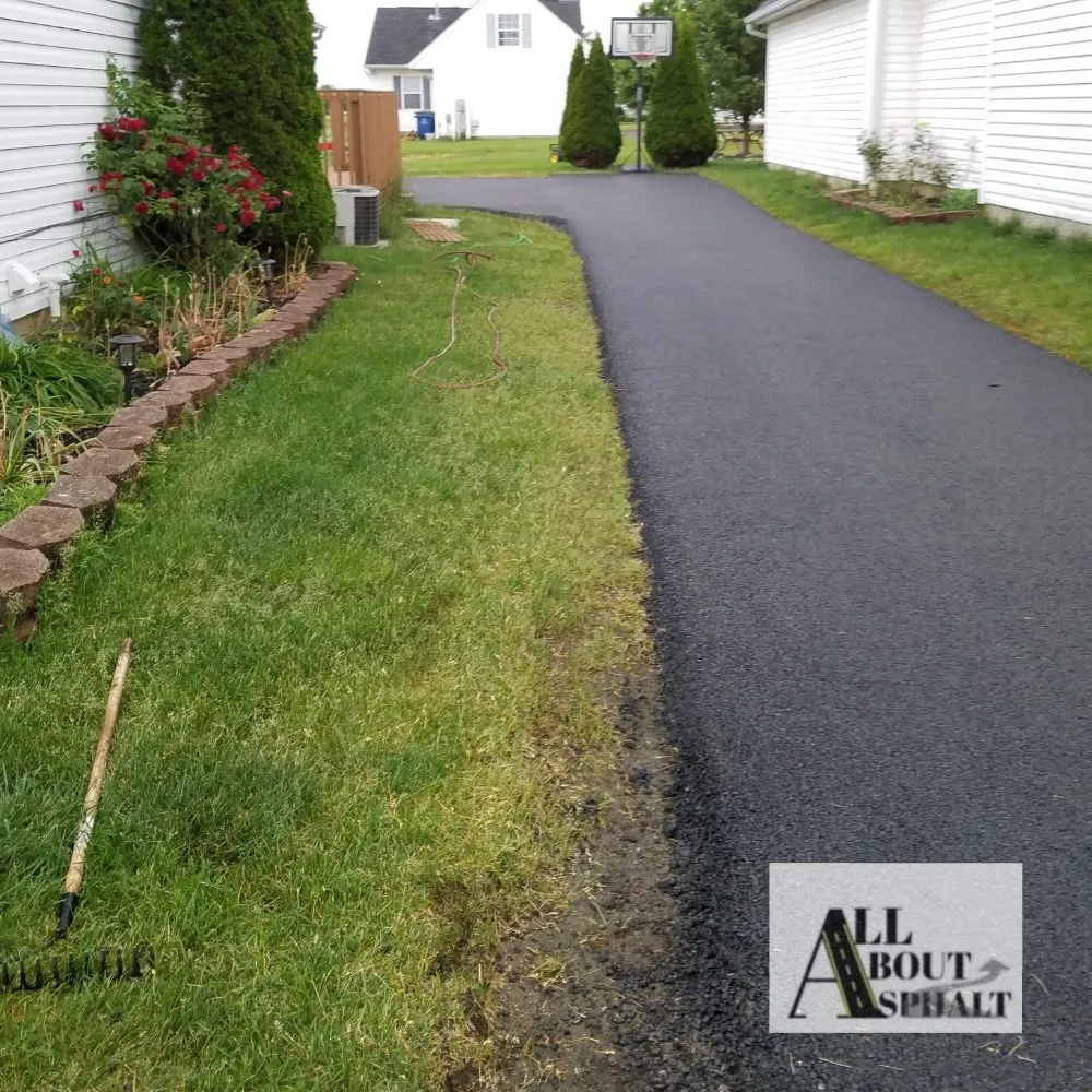 Professional residential landscaping in Columbus, OH by All About Asphalt & Concrete