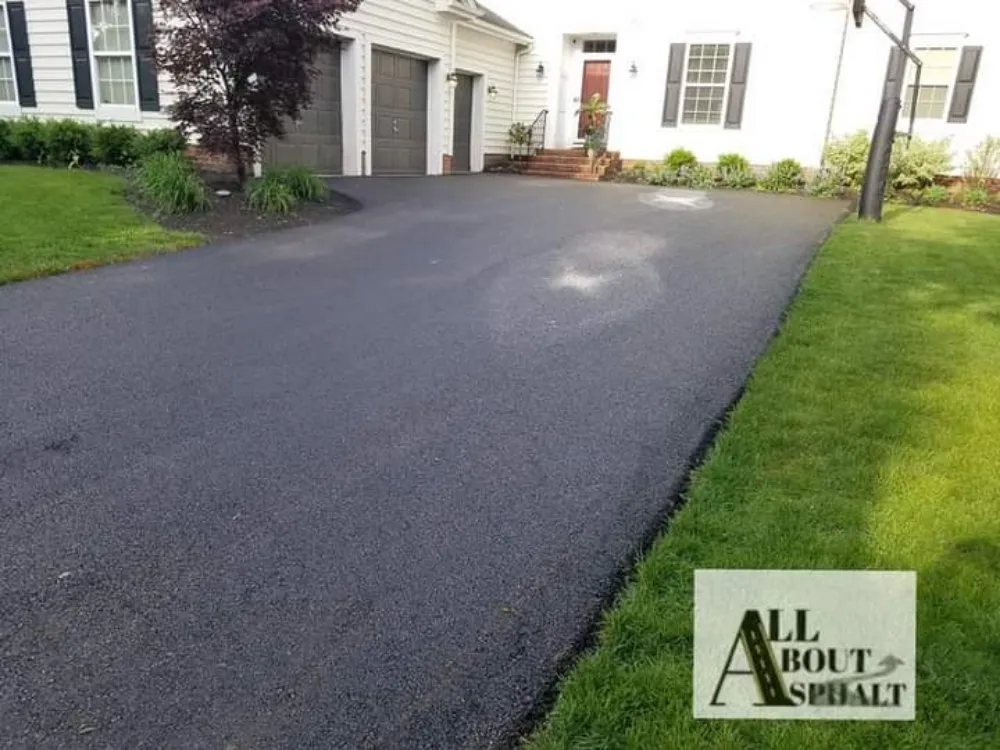 Custom residential landscaping in Columbus, OH by All About Asphalt & Concrete