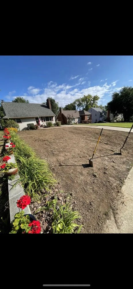 Custom landscape installation in Jackson Belden, OH by All About Green