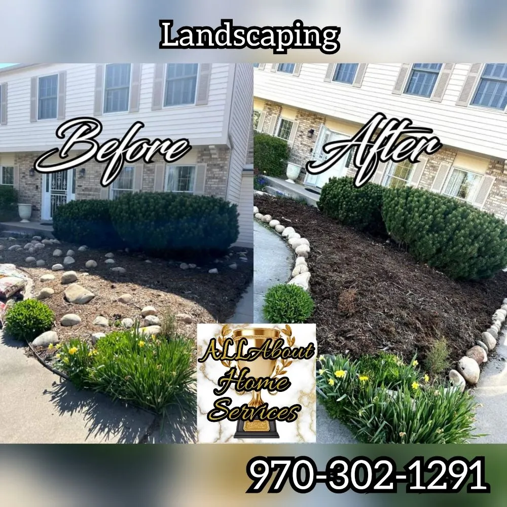 Professional yard maintenance for year-round maintenance across Greeley, CO - All About Home Services