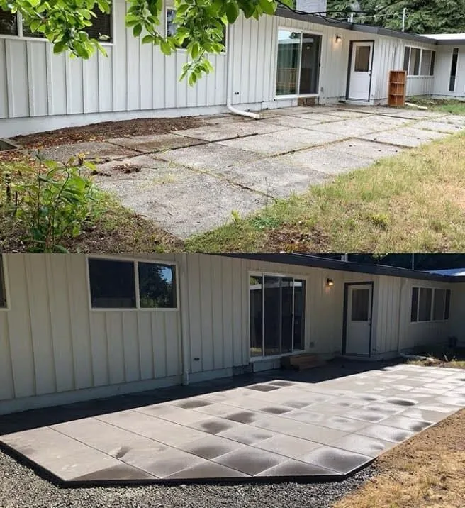 Professional lawn mowing service with custom design in Monroe, WA by All About Landscape & Maintenance