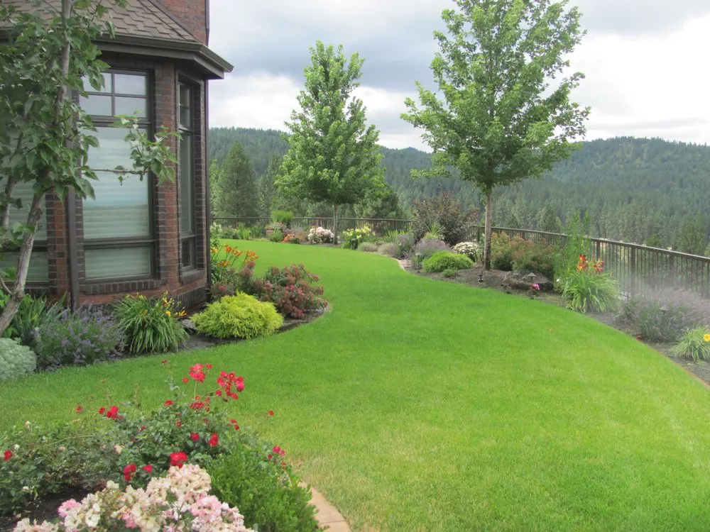 Custom landscape design with custom design in Spokane Valley, WA by All About Landscaping