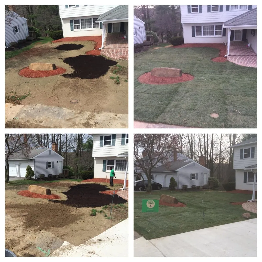 Affordable landscape design in Wilmington, DE by All About Lawn Landscaping
