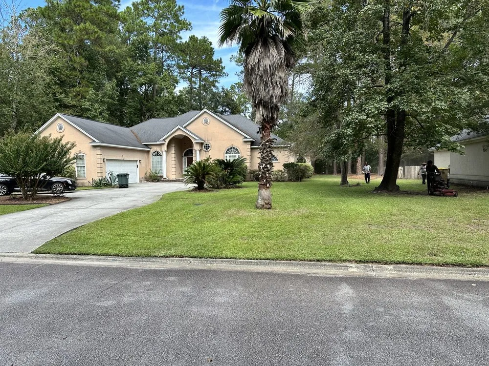 Professional lawn mowing service for beautiful yards in Savannah, GA by All About Lawncare