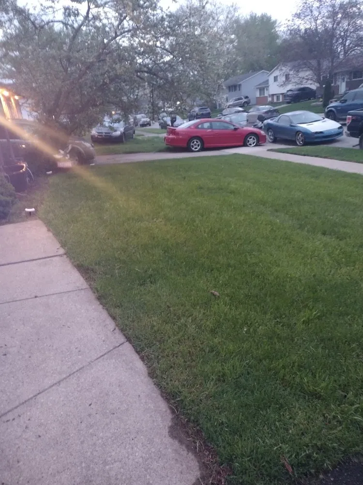 Custom lawn mowing service for year-round maintenance in Columbus, OH by All About The Cut