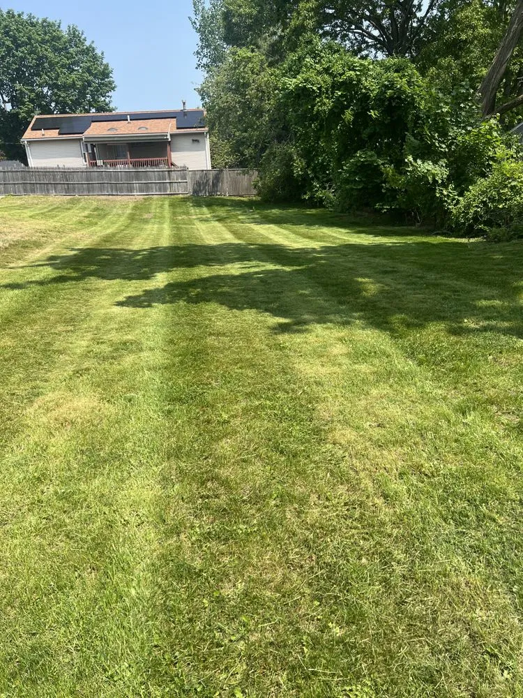 Professional garden landscaping in Woonsocket, RI by All About The Green Lawncare