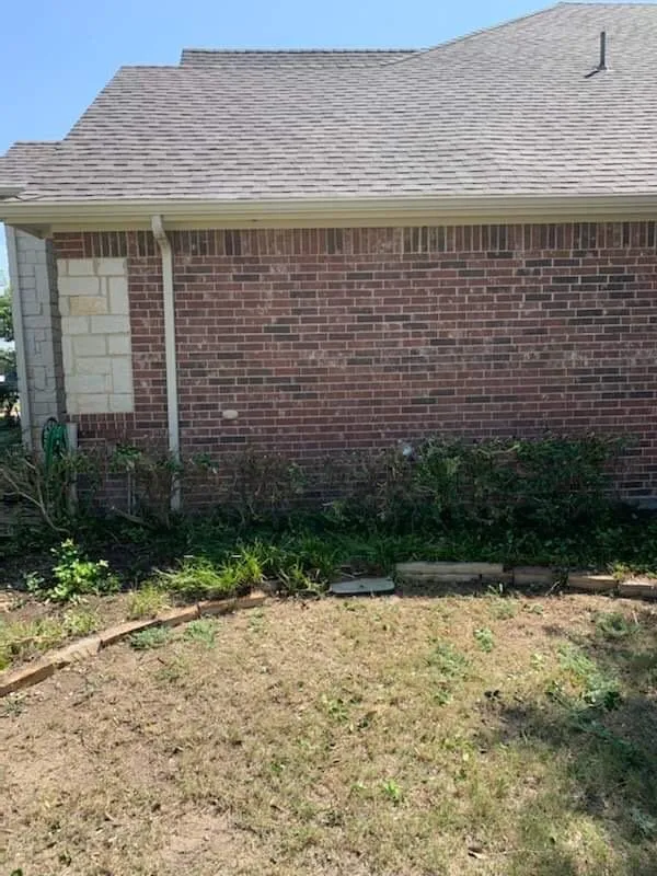 Trusted yard cleanup service for beautiful yards in Weatherford, TX by All About The Yard