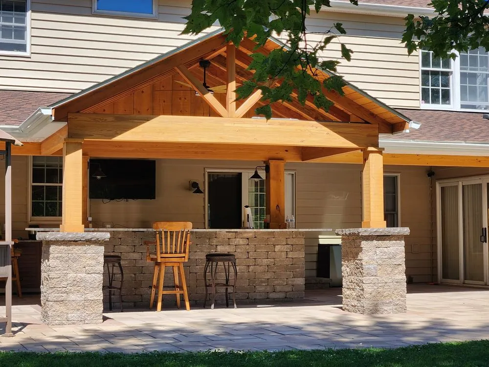 Affordable yard cleanup service for homes in New Britain, PA by All About You Patio & Landscapes