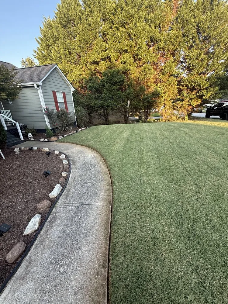 Local yard cleanup service with custom design in Athens, GA by All Above Grounds