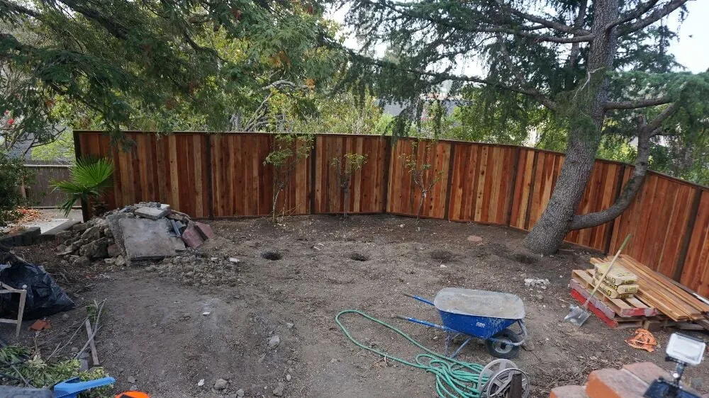Professional yard maintenance with custom design in Richmond, CA by All Access Construction