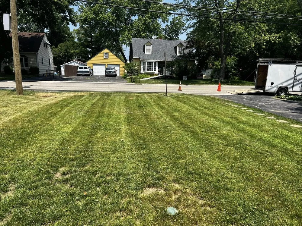 Affordable yard cleanup service for residential properties in Round Lake, IL by All American Concepts