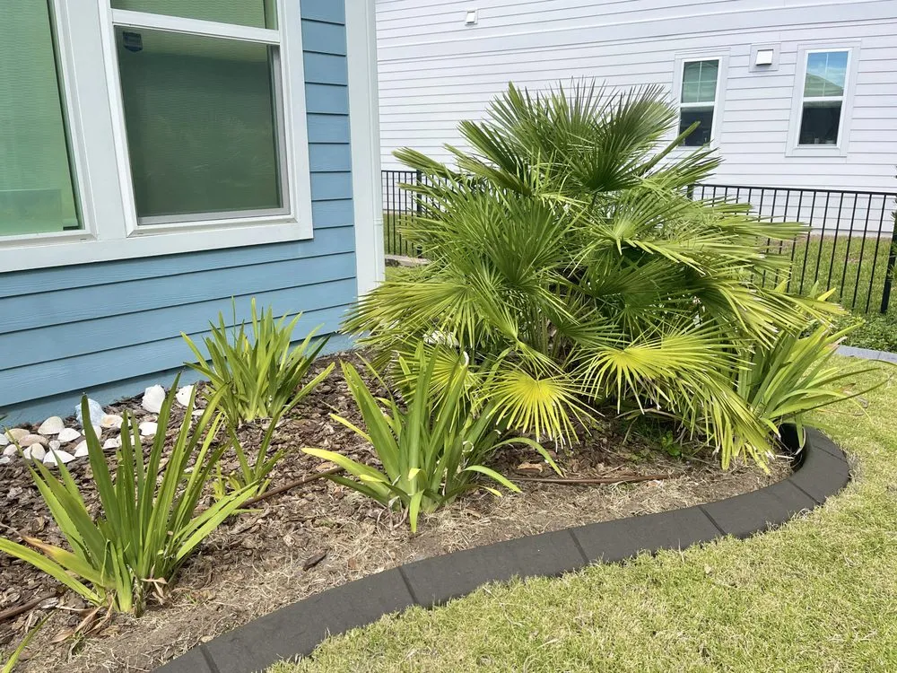 Affordable outdoor landscaping for homes in St. Augustine, FL by All American Curbing