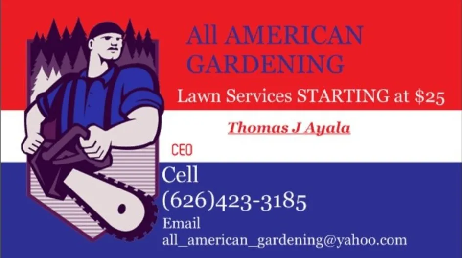 Local yard cleanup service in Monrovia, CA - All American gardening service