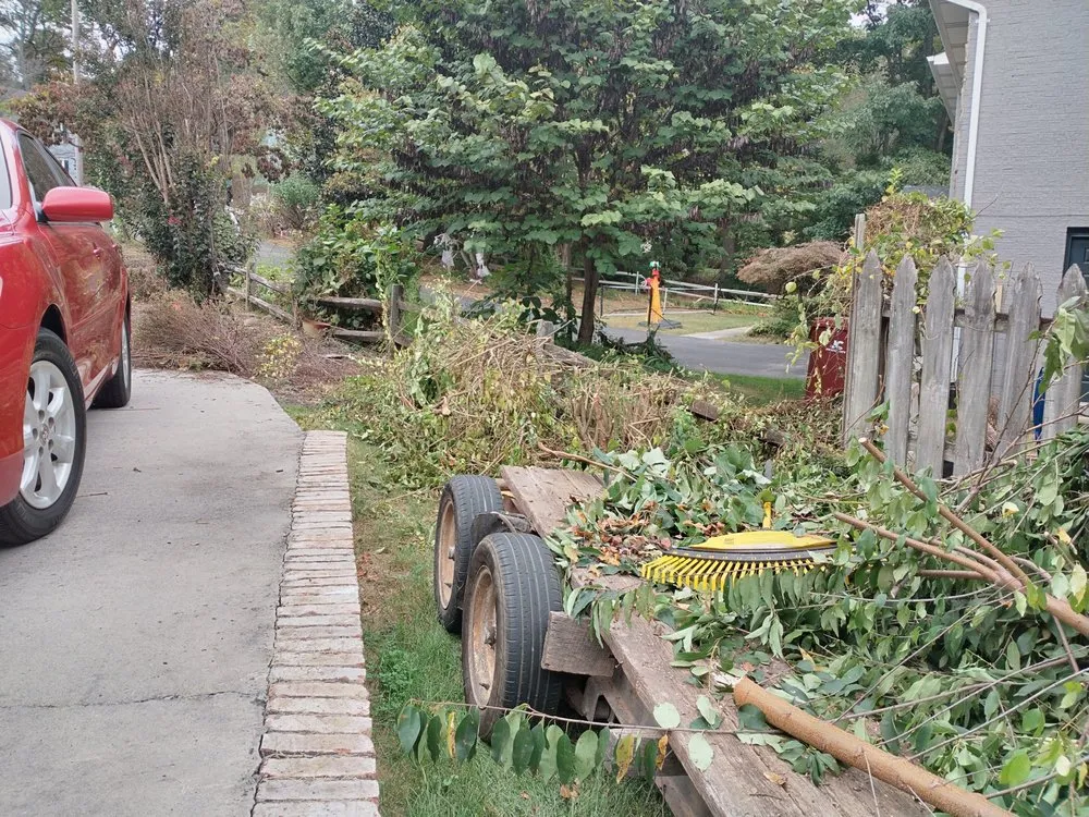 Custom garden landscaping in Johnson City, TN by All American Handyman