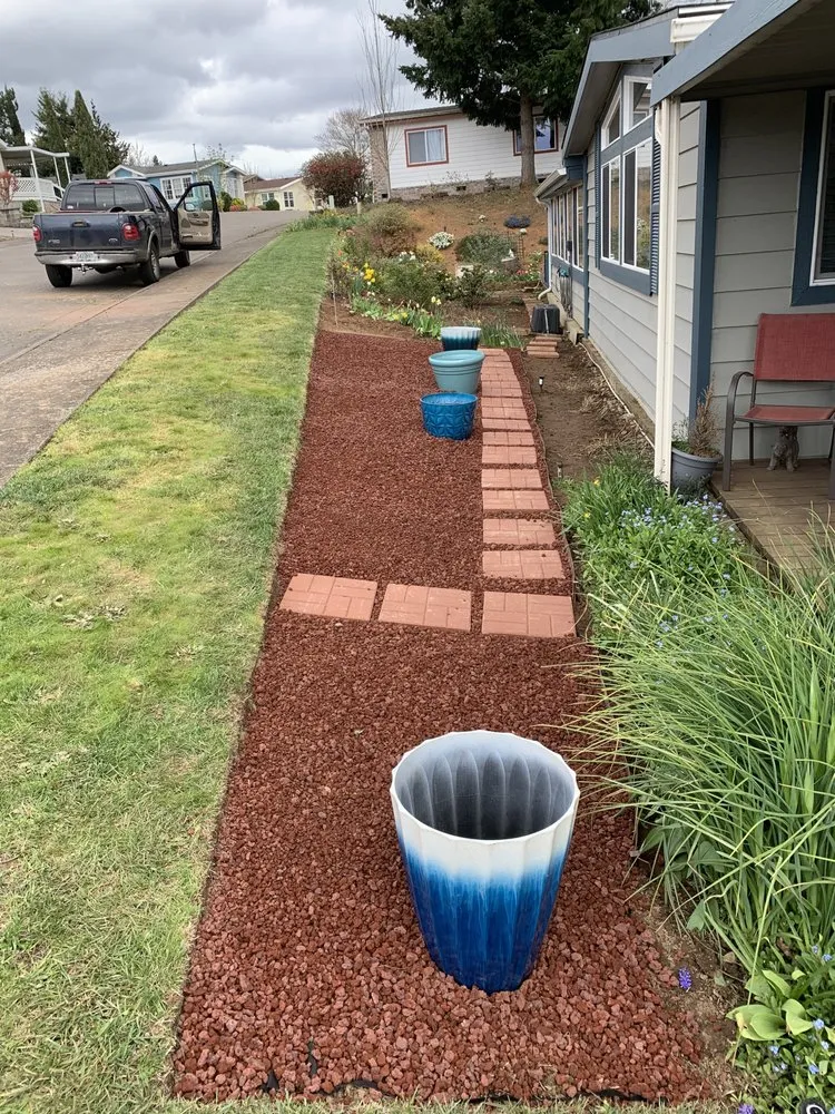 Professional garden landscaping in Portland, OR - All American Land Maintenance and Handyman