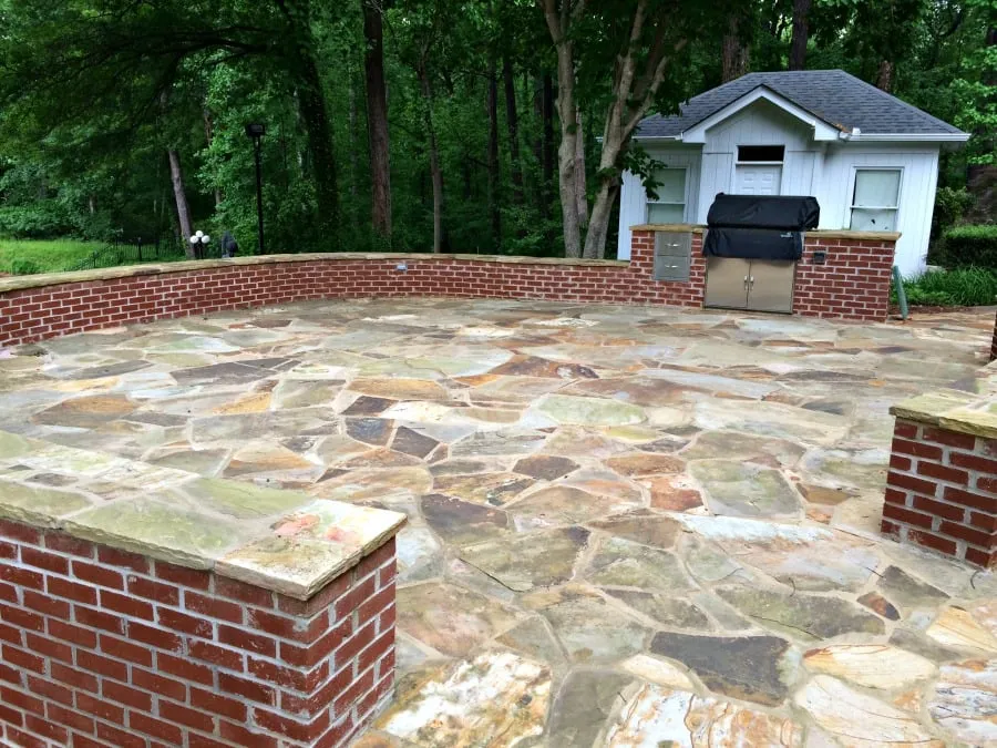 Expert landscaping services for outdoor upgrades in Woodstock, GA by All American Landscape and Stone