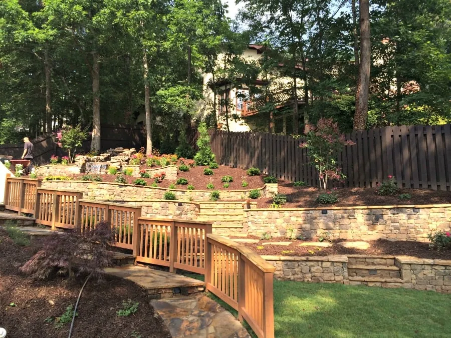 Expert residential landscaping in Woodstock, GA - All American Landscape and Stone