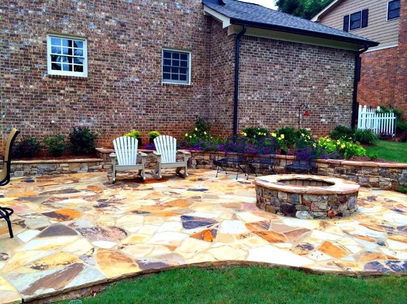 Trusted lawn mowing service near you in Woodstock, GA by All American Landscape and Stone