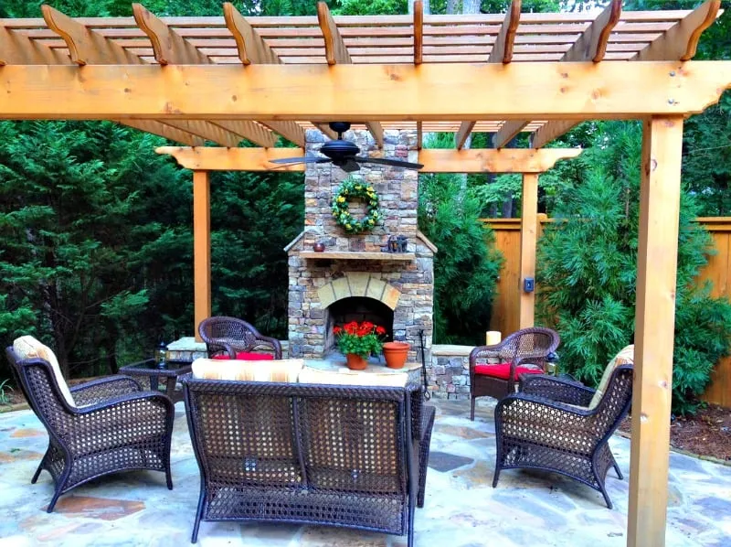 Local residential landscaping in Woodstock, GA - All American Landscape and Stone